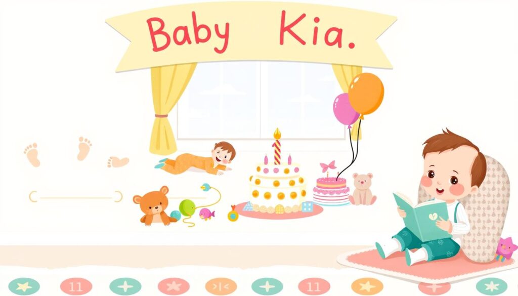 baby kia milestones