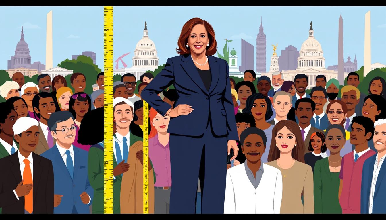 how tall is kamala harris