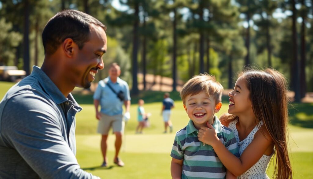 Tiger Woods son family